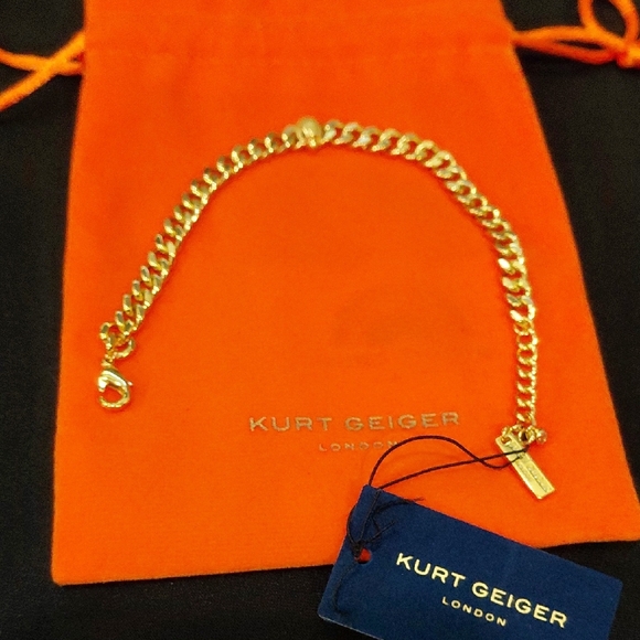 KURT GEIGER LONDON CHAIN EAGLE BRACELET - Picture 1 of 9